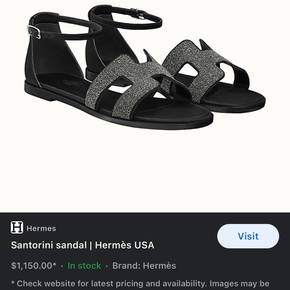 Women’s Hermès sandals. Brand new in the box - Picture 2 of 3